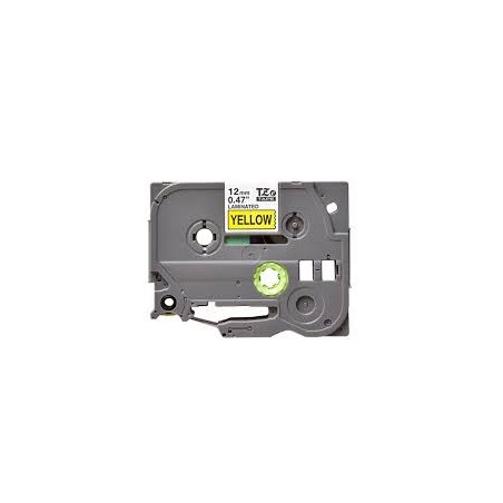 NASTRO ETICHETTE COMPATIBILE LAMINATO BROTHER TZE631 Larghezza 12 mm x 8 metri