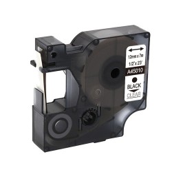 NASTRO ETICHETTE COMPATIBILE DYMO D1 45010 S0720500 Larghezza 12 mm x 7 metri