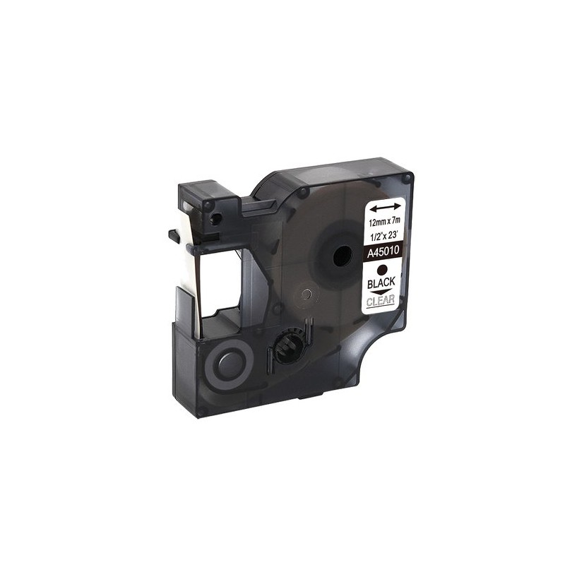NASTRO ETICHETTE COMPATIBILE DYMO D1 45010 S0720500 Larghezza 12 mm x 7 metri
