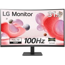 MONITOR LED LG 31,5" LED CURVO FullHD 100Hz FreeSync Risposta 5ms 32MR50C-B