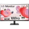 MONITOR LED LG 31,5" LED CURVO FullHD 100Hz FreeSync Risposta 5ms 32MR50C-B