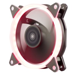 Ventola Unykach Candy 20 Red da 120 mm con illuminazione rossa Velocità max. 1400 giri/min 51796 Colore nero