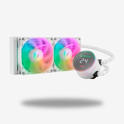 Kit di raffreddamento a liquido Unykach Aquastorm 240 2 ventole da 120 mm UK352102 Illuminazione RGB