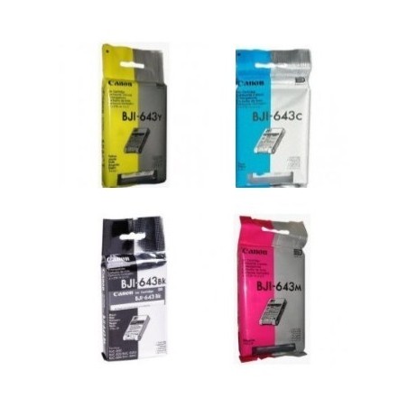  Cartuccia inkjet compatibile giallo Canon BJI643Y