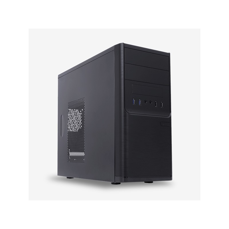 Case Unykach Dark Shadow MicroATX 52082 Alimentatore da 500 W incluso - Dimensioni unità supportate da 3,5"