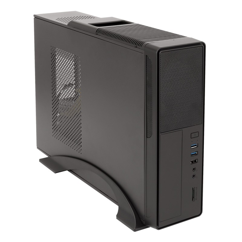 Case Unykach UK2010 Case Tower MicroATX con efficienza 85% Alimentatore da 300W 85% incluso