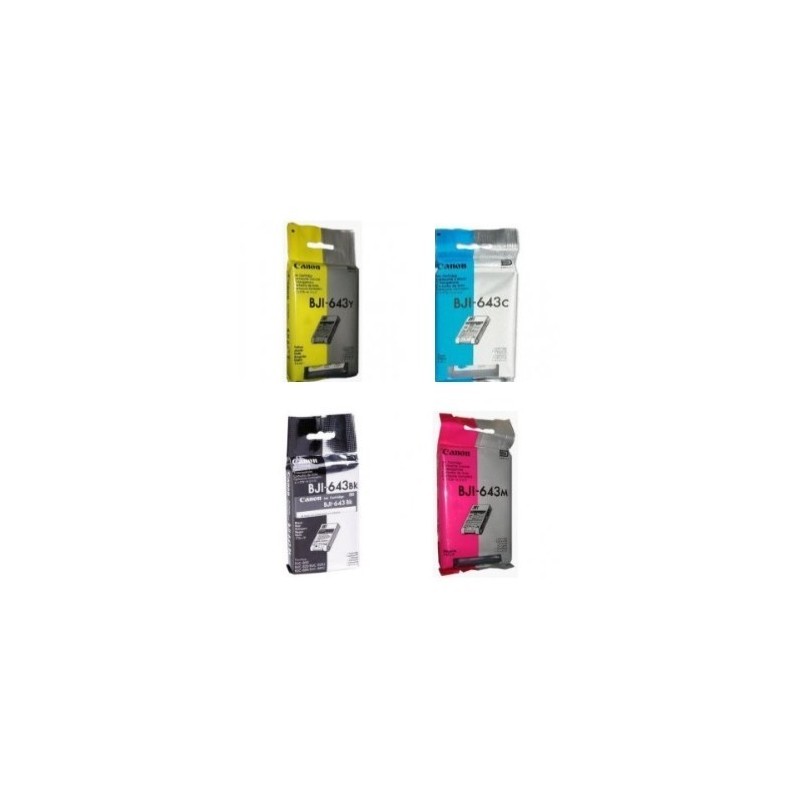  Cartuccia inkjet compatibile BLACK Canon BJI643C BJC 820