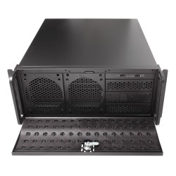 Case rack Unykach UK4129 Custodia rack 4U da 19" 51912 Dimensioni unità supportate da 3,5" Filtro antipolvere anteriore