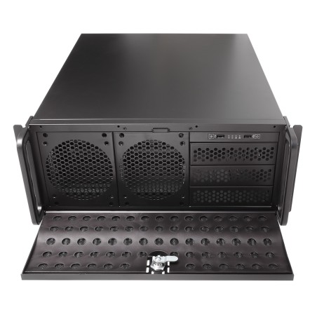 Case rack Unykach UK4129 Custodia rack 4U da 19" 51912 Dimensioni unità supportate da 3,5" Filtro antipolvere anteriore