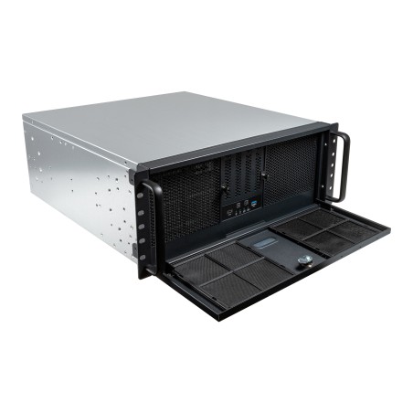 CASE RACK Unykach UK4329 4U da 19" UK51918 Dimensioni unità supportate 3,5", 2,5" - Filtro antipolvere