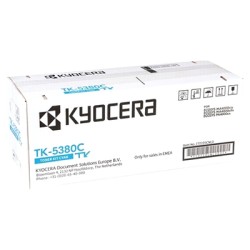 TONER ORIGINALE KYOCERA 1T02Z0CNL0 CIANO TK-5380C TK5380C ECOSYS MA4000CIX PA4000CIX 10K