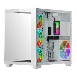 CASE MARS Gaming MCV4W XXL Tower Case ATX EATX Micro ATX Mini-ITX Vetro temperato frontale e laterale