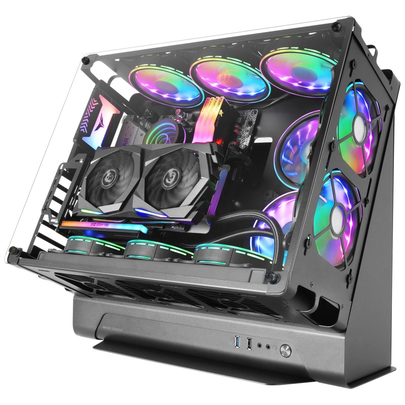 CASE MARS Gaming MCB Custom 475x293x443mm Formato Custom Innovativo Capacità XL