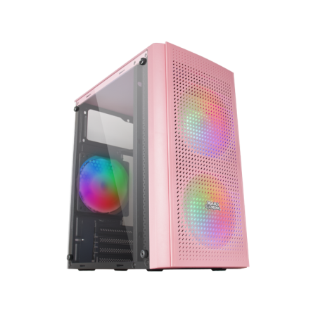 CASE MARS Gaming MC300 MC300P Finestra in vetro temperato 3 ventole FRGB Griglia frontale TOTAL-MESH