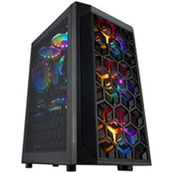 CASE MARS Gaming MCMESH Custodia da gaming compatta Tecnologia MESH a 360º 3 ventole FRGB da 120 mm