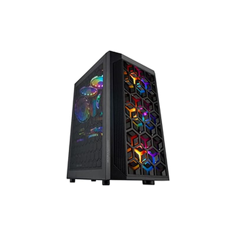 CASE MARS Gaming MCMESH Custodia da gaming compatta Tecnologia MESH a 360º 3 ventole FRGB da 120 mm