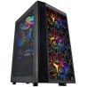 CASE MARS Gaming MCMESH Custodia da gaming compatta Tecnologia MESH a 360º 3 ventole FRGB da 120 mm