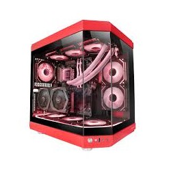 CASE MARS Gaming Premium MC-3T Tre pannelli in vetro temperato Montaggio GPU verticale