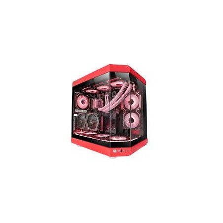 CASE MARS Gaming Premium MC-3T Tre pannelli in vetro temperato Montaggio GPU verticale