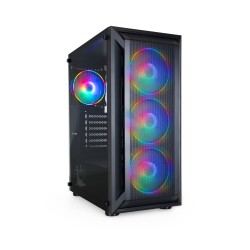 CASE TOOQ TQGCC102-B mid-tower da gaming "Ragnärok" Colore nero