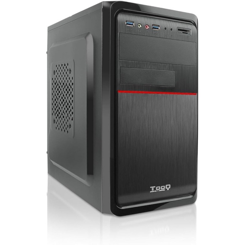 CASE TOOQ Slim MATX TQC-4745DU3C-B Micro ATX Mini Tower Alimentatore 500W