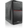 CASE TOOQ Slim MATX TQC-4745DU3C-B Micro ATX Mini Tower Alimentatore 500W