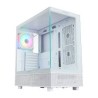 CASE ABYSM Danube Sava H400 White Tower AB123015 ATX, ITX, Micro ATX