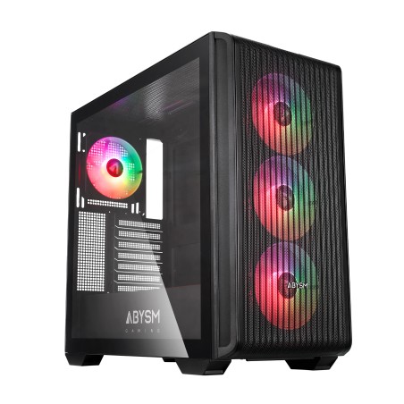 CASE ABYSM SAVA ARGB AB123012 Semi-Tower ATX Micro-ITX micro ATX Vetro temperato frontale laterale