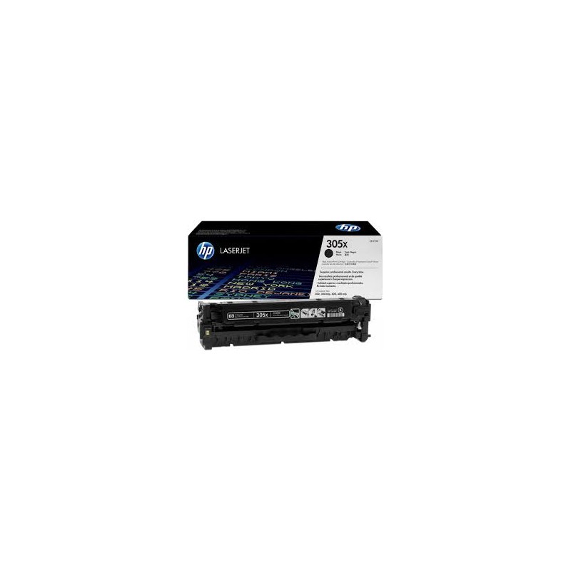 TONER ORIGINALE HP 300 M351 CE410X 305X Pro 300 MFP M375 NERO