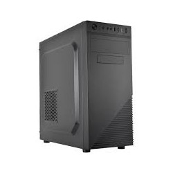 CASE L-LINK ATRIA Micro ATX Alimentatore da 500 W Capacità per 3 dischi rigidi