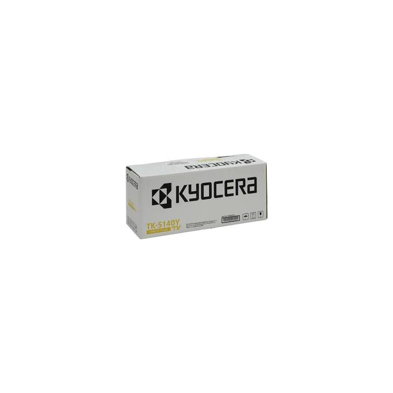 TONER ORIGINALE KYOCERA TK-5140Y TK5140Y GIALLO ECOSYS M6030 M6530 P6130 5K 1T02NRANL0