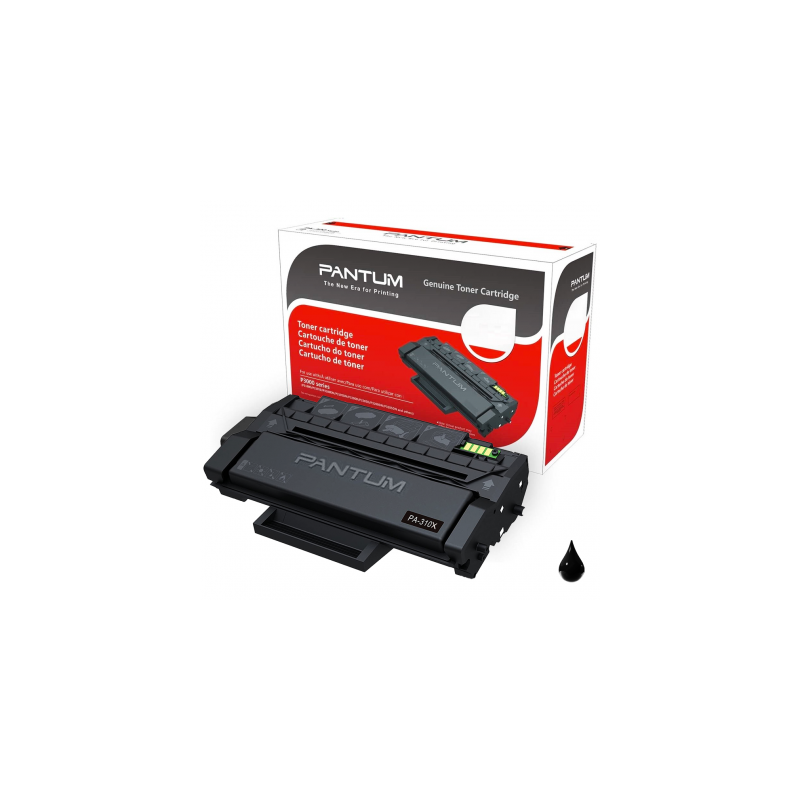 TONER ORIGINALE PANTUM PA-310X PA310X P3100DL NERO 9K