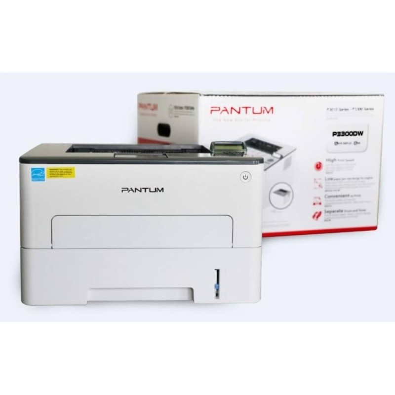 STAMPANTE LASER MONOCROMATICA PANTUM P3300DW WIFI 33ppm WIFI NFC DUPLEX