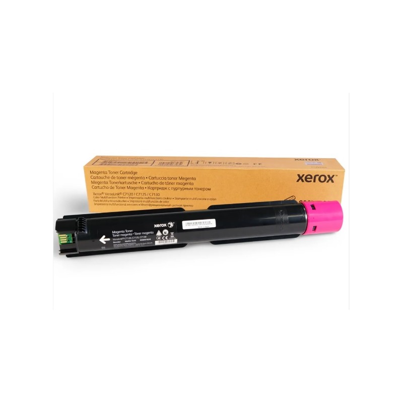TONER ORIGINALE XEROX 006R01826 C7120 C7125 C7130 MAGENTA 18.5K