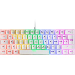 TASTIERA GAMING MECCANICA MARS MK60 MK60WRIT Ultracompatta al 60% Illuminazione RGB