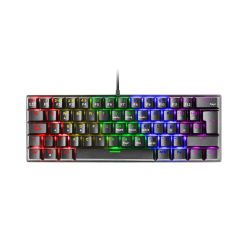 TASTIERA GAMING MECCANICA MARS MK60 MK60BIT Ultracompatta al 60% Illuminazione RGB Switch Antipolvere