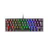 TASTIERA GAMING MECCANICA MARS MK60 MK60BIT Ultracompatta al 60% Illuminazione RGB Switch Antipolvere