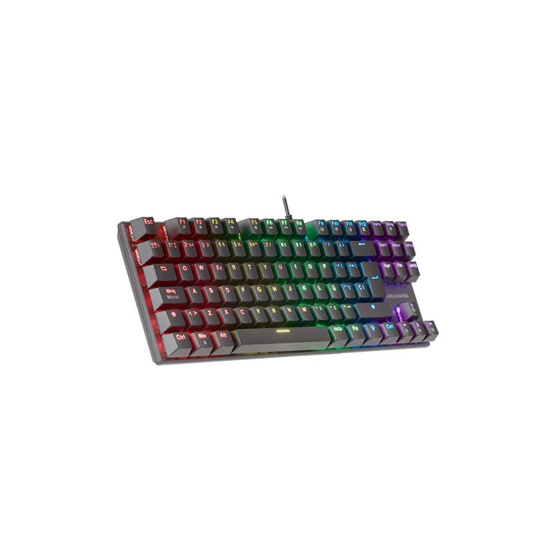 TASTIERA GAMING MECCANICA MARS MK80 MK80BES TKL Compatta Illuminazione RGB Tasti Doppia Iniezione
