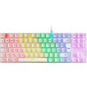 TASTIERA GAMING MECCANICA MARS MK80 MK80BRIT TKL Compatta Illuminazione RGBSwitch Antipolvere Tasti Undelete