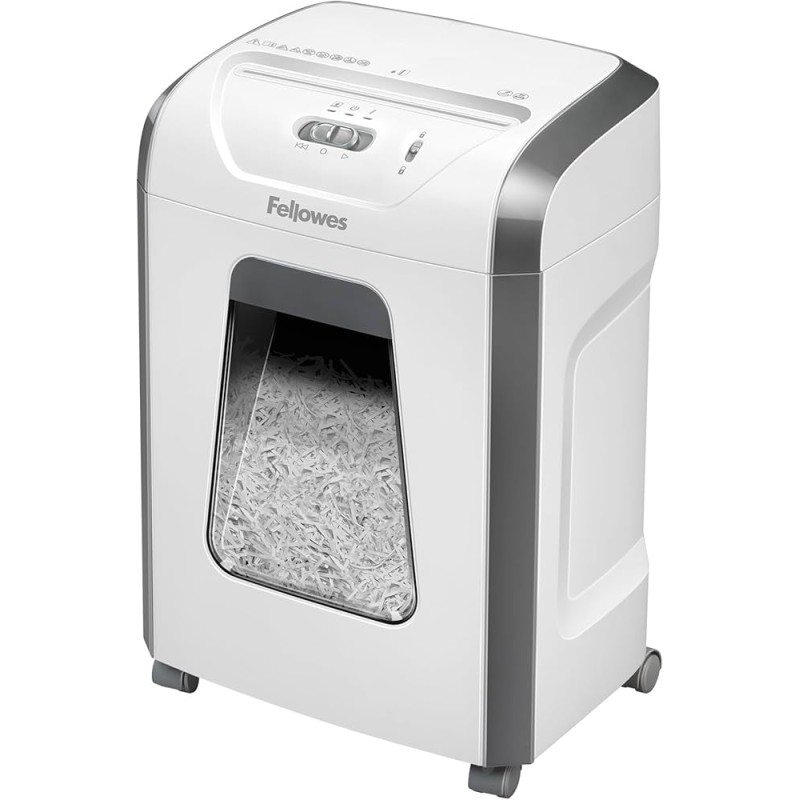 Distruggidocumenti manuale Fellowes 15C P-4 con taglio a particelle 100017466 Distrugge fino a 15 fogli