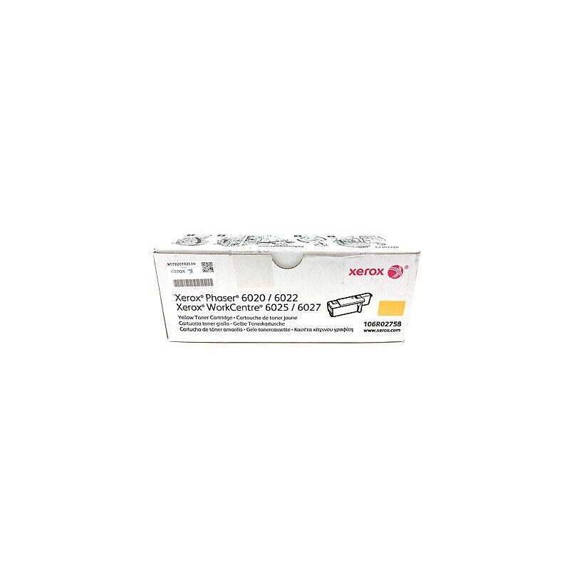 TONER ORIGINALE XEROX 106R02758 Phaser 6020 6022 GIALLO