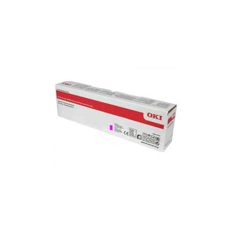 TONER ORIGINALE OKI GENUINE ES8434 46861326 MAGENTA 10K
