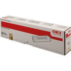 TONER ORIGINALE OKI MC851 MC861 44059253 GIALLO 7.3K
