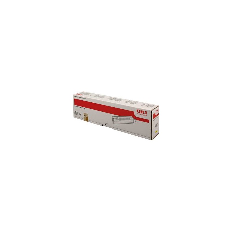 TONER ORIGINALE OKI MC851 MC861 44059253 GIALLO 7.3K