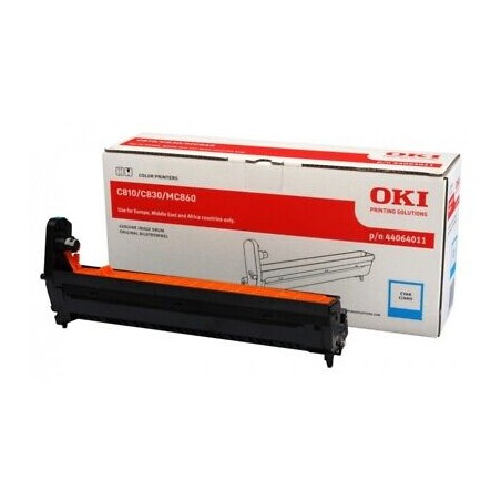 GRUPPO TAMBURO ORIGINALE OKI MC851 MC861 44064011 CIANO 20K