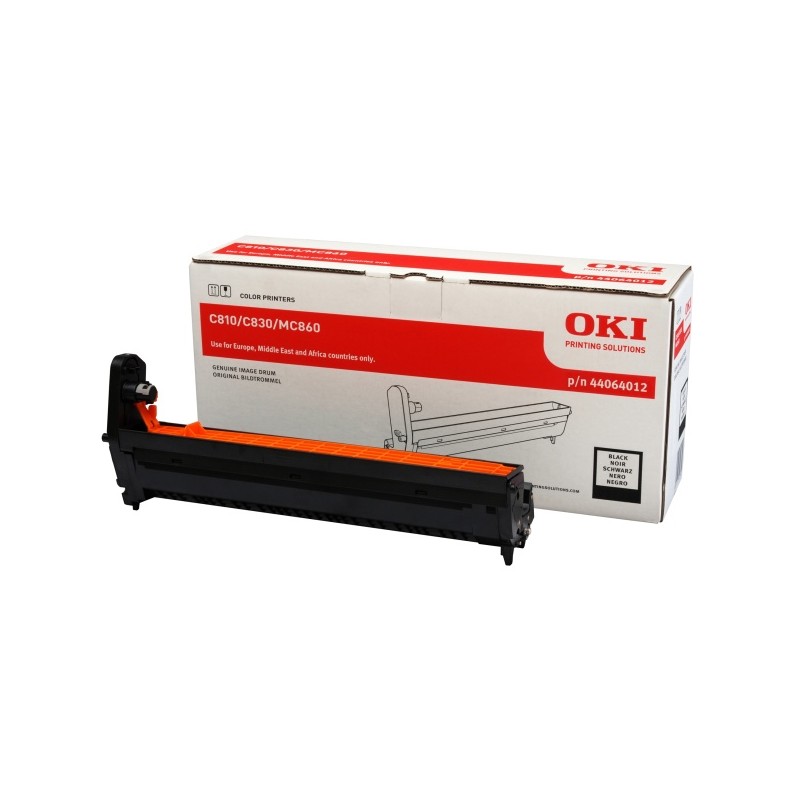GRUPPO TAMBURO ORIGINALE OKI MC851 MC861 44064012 NERO 20K