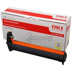 GRUPPO TAMBURO ORIGINALE OKI MC851 MC861 44064009 GIALLO 20K