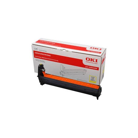 GRUPPO TAMBURO ORIGINALE OKI MC851 MC861 44064009 GIALLO 20K