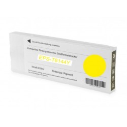 CARTUCCIA COMPATIBILE PIGMENTATO EPSON T6144 C13T6144C00 GIALLO Stylus Pro 4400