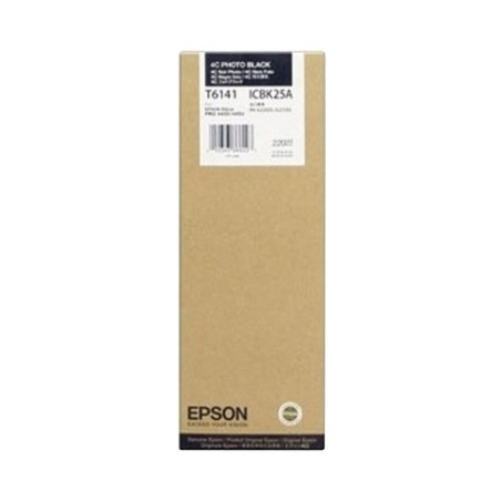 CARTUCCIA ORIGINALE PIGMENTATO EPSON T6141 C13T614100 NERO PHOTO Stylus Pro 4400